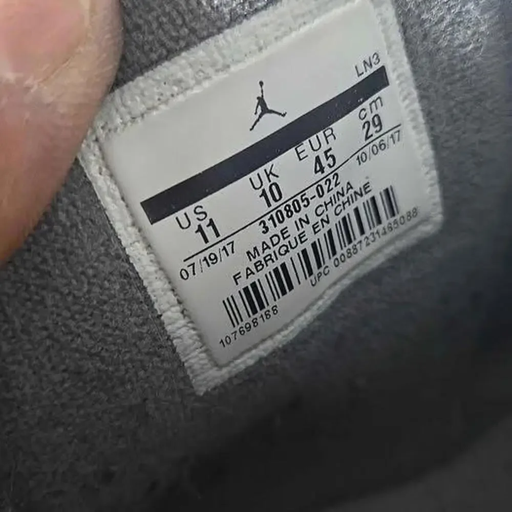 Authentic Air Jordan 10 Retro “Cool Grey”‎ (2017)